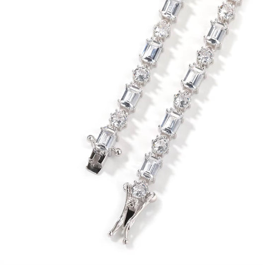 Crushed Tennis Bracelet
