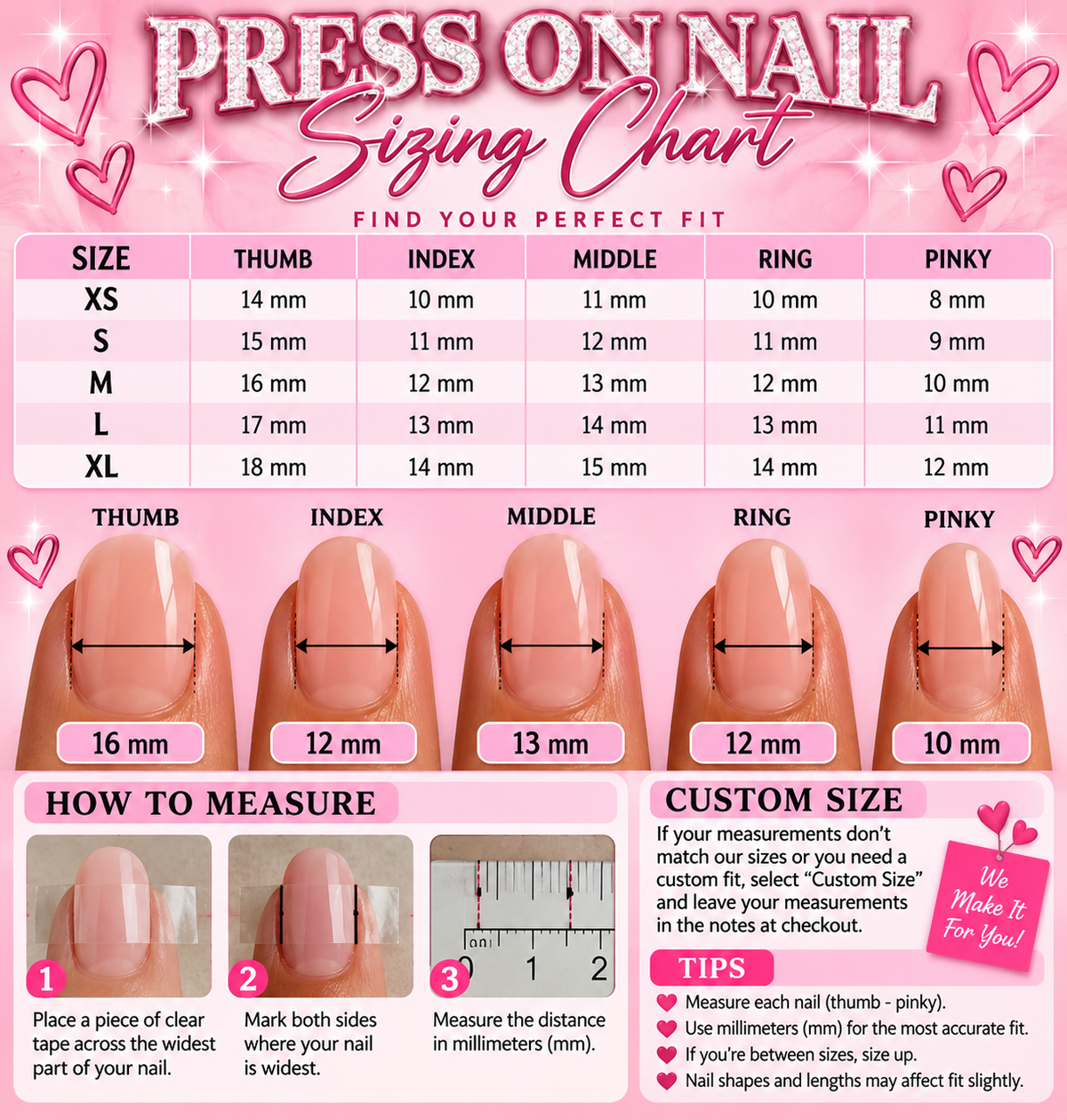 Wild Tropic press on nails