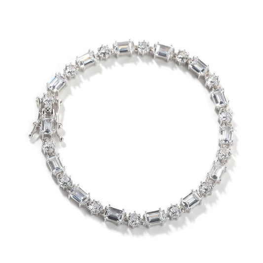 Crushed Tennis Bracelet