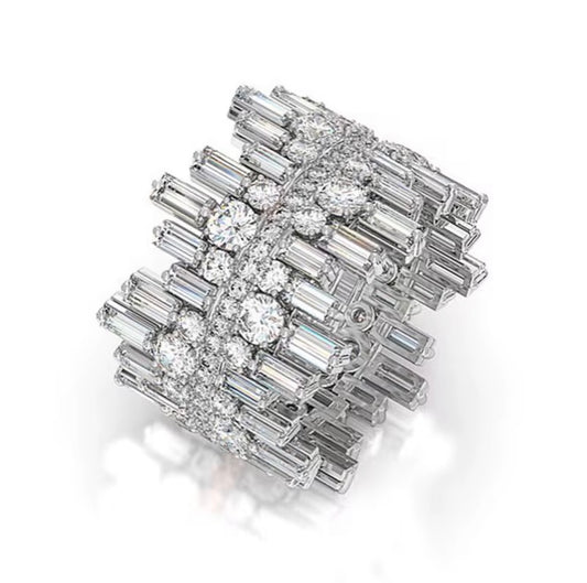 Princess diamond ring