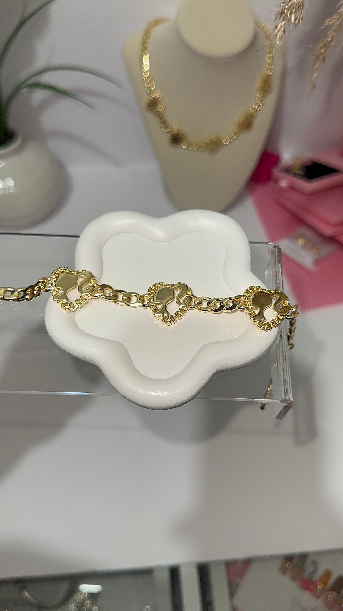 Barbie Cuban bracelet