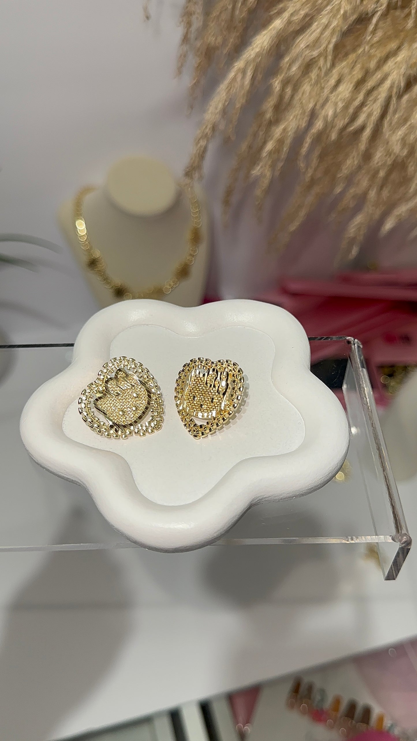 HK Rolex earrings