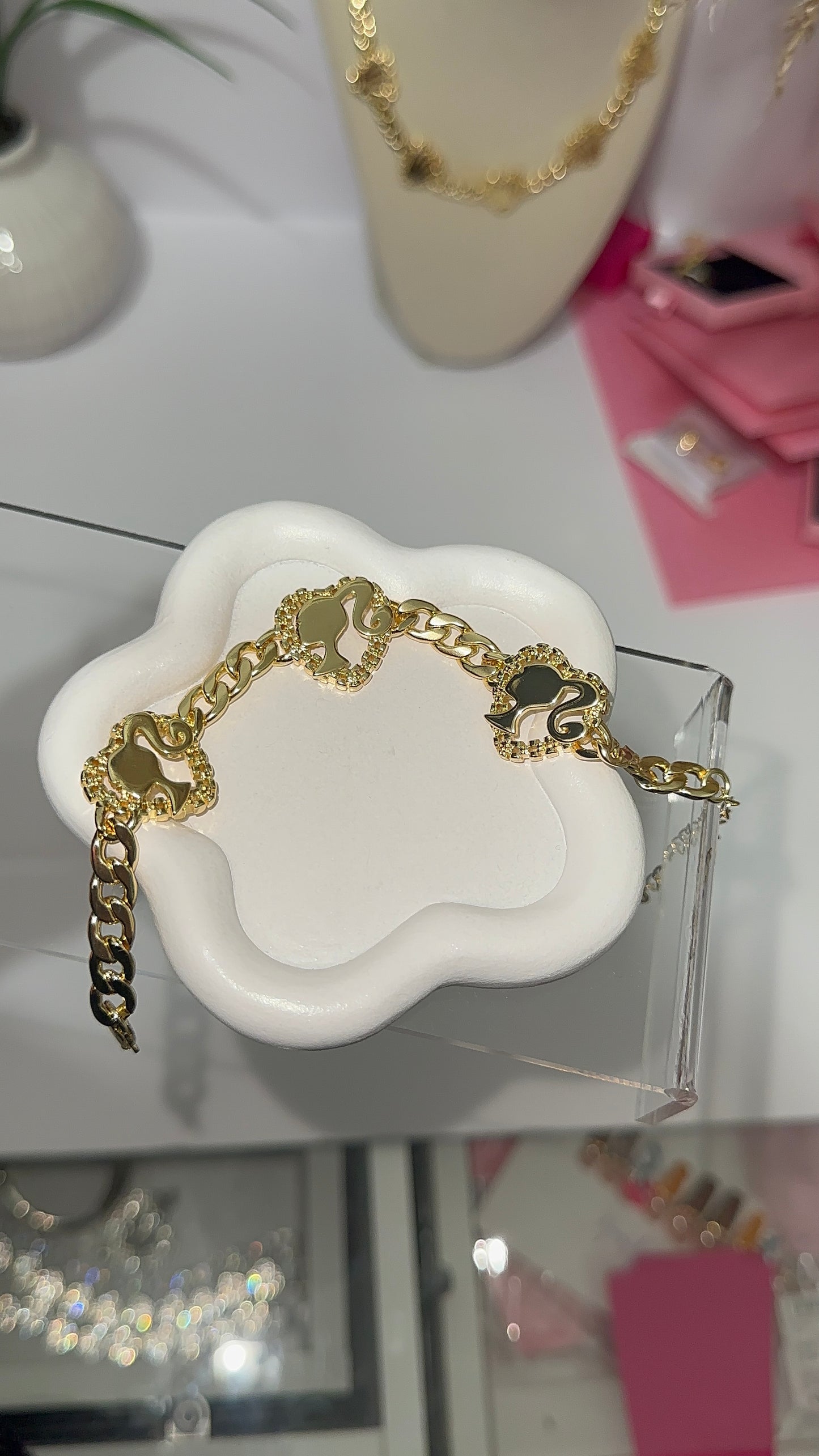 Barbie Cuban bracelet