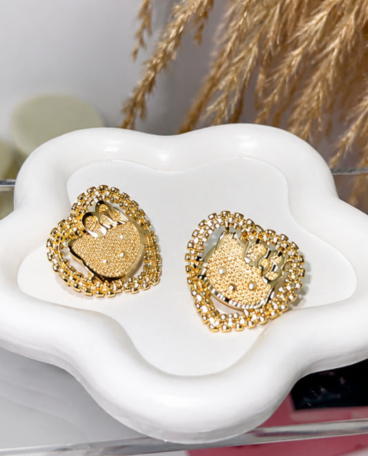 HK Rolex earrings