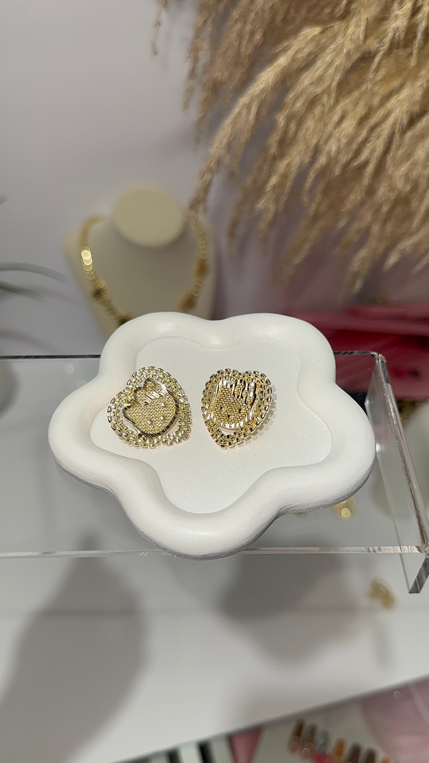 HK Rolex earrings