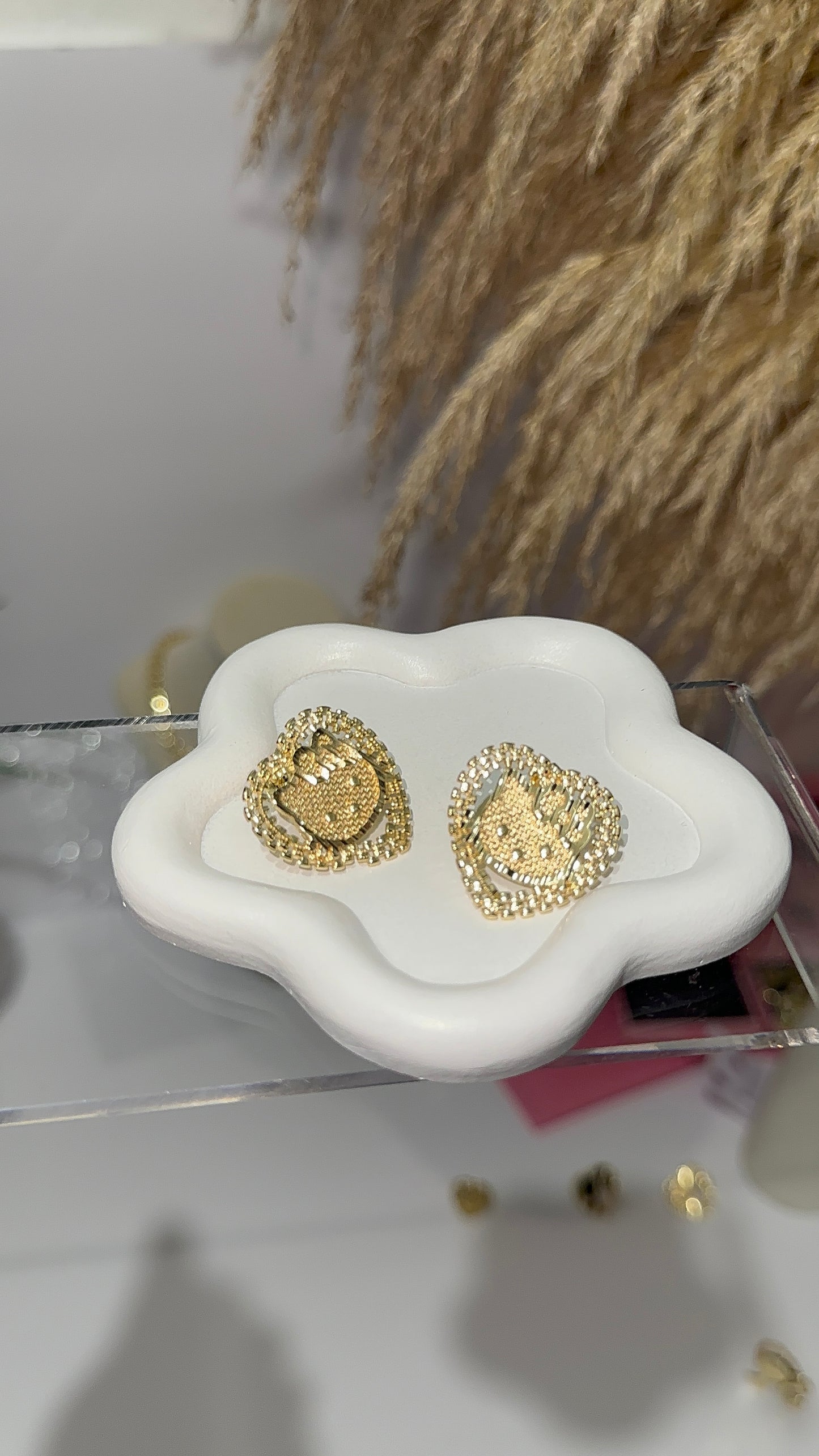 HK Rolex earrings