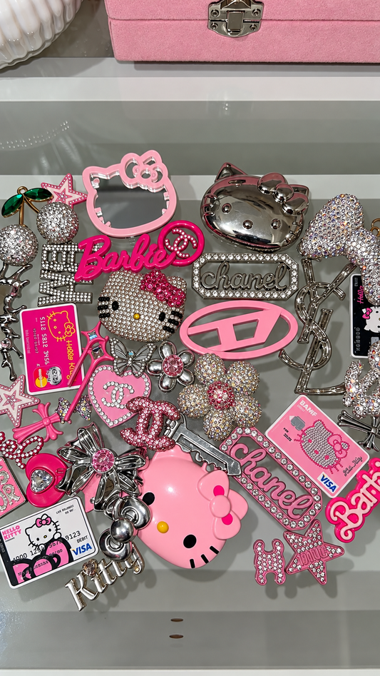 PINK JUNK CHARMS