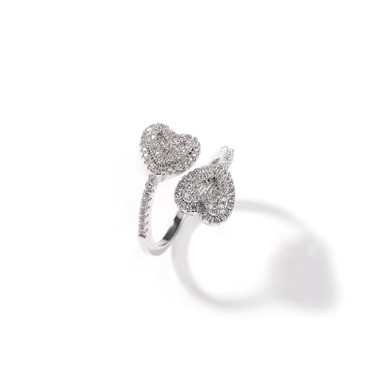 Adjustable Heart Ring